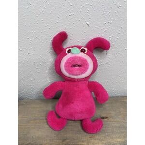 FISHER PRICE Hot Pink Sing-A-Ma-Jig Plush Toy WORKS read!